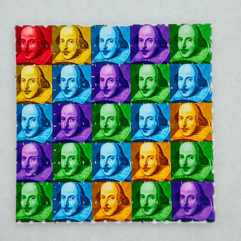 William Shakespeare Mini Blotter Art - Blotter Store