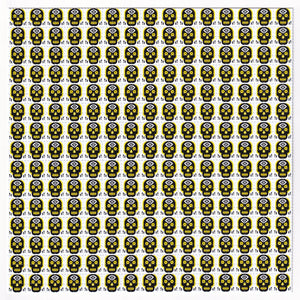 Yellow Skull Blotter Art - Blotter Store