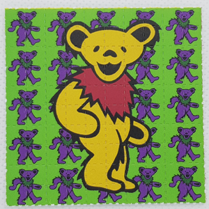 Grateful dead bear LSD BLotter Art
