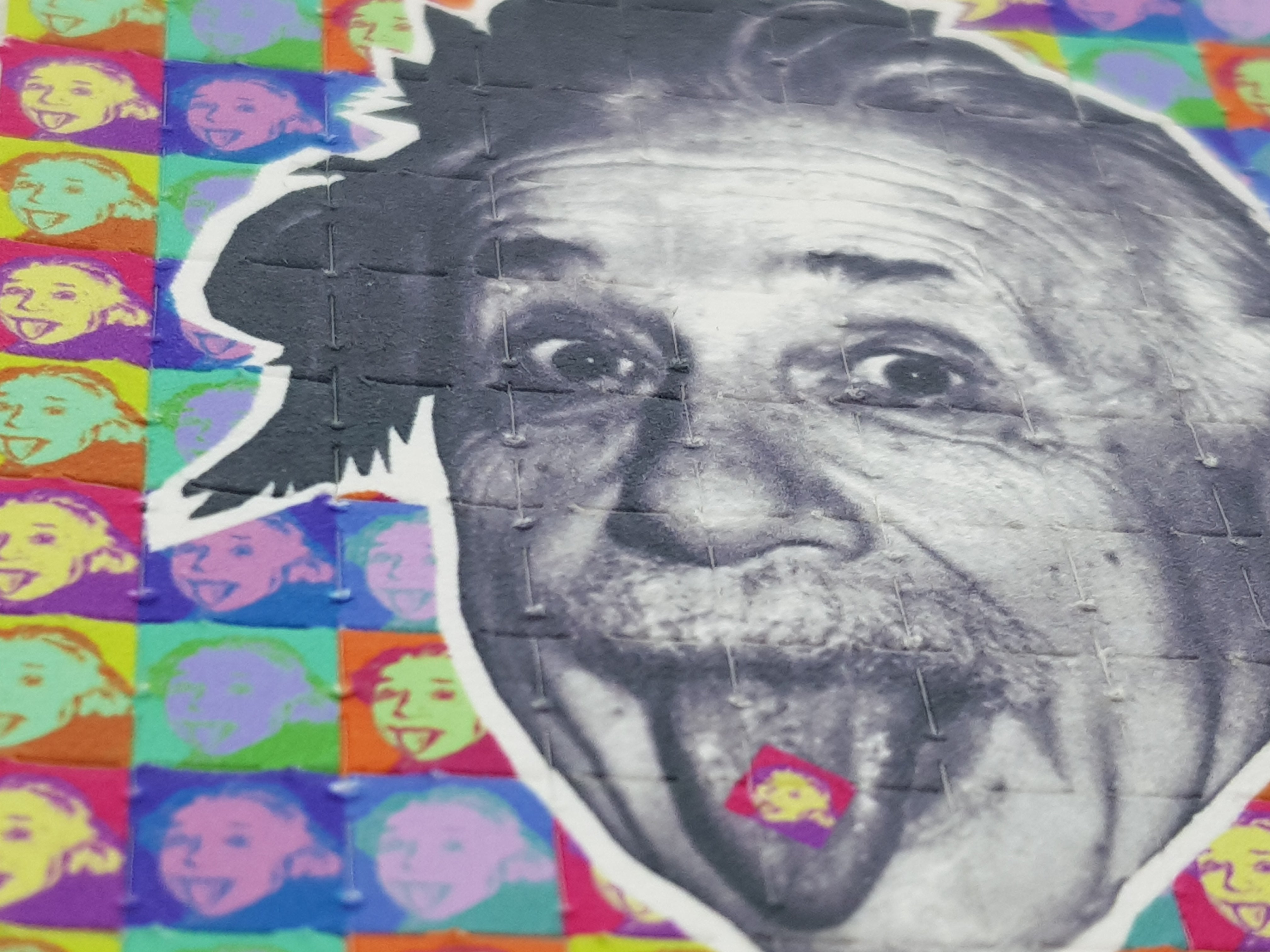 Albert Einstein Acid Sheet Blotter