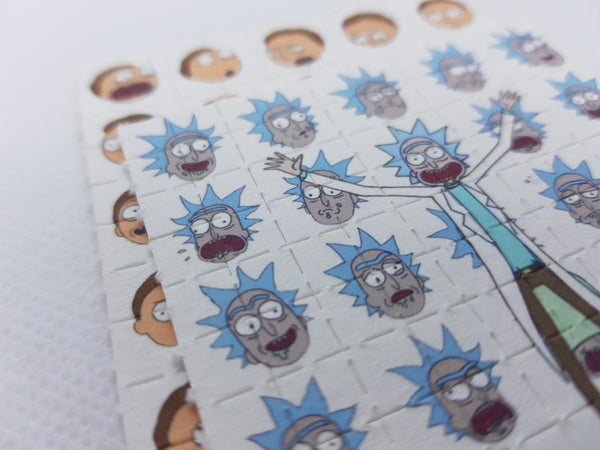 Rick and Morty LSD Tab Full Sheet
