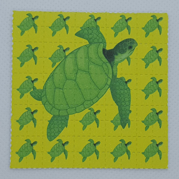 Turtle Blotter Art LSD Tabs Full Acid Sheet