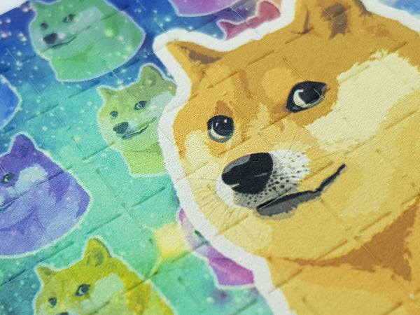Doge Dog Acid Art LSD