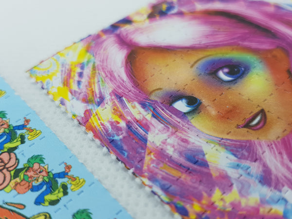 LSD Blotter Art Alice in Wonderland Acid Sheet