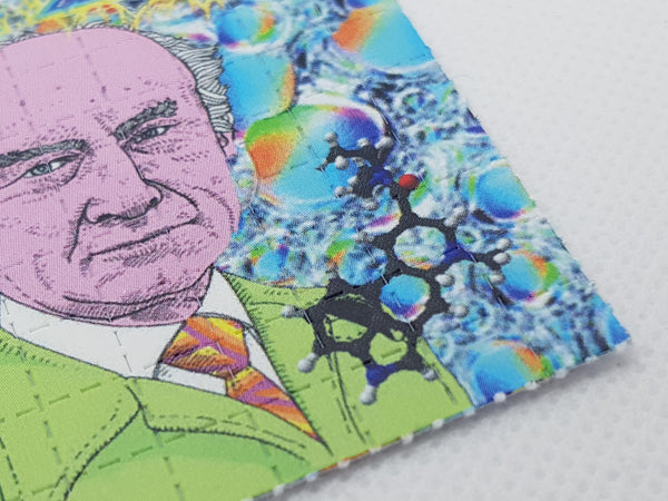 Albert Hofmann Tribute LSD Acid Art Psychedelic blotter art 