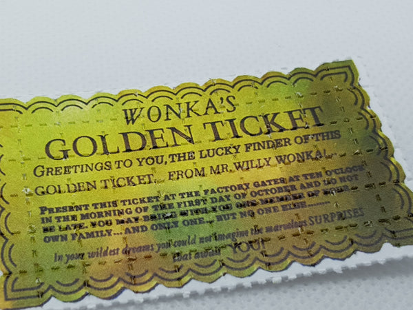 Charlie and the Chocolate factory LSD Gold Ticket Acid