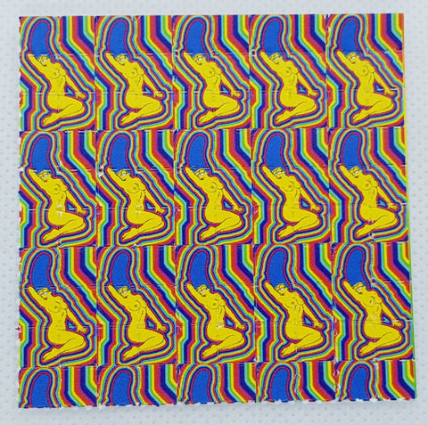Marge Simpson LSD Blotter Art