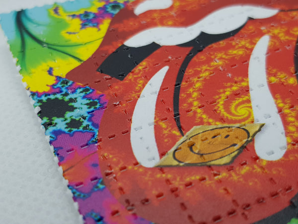 Rolling Stones Lips Blotter Art LSD Acid