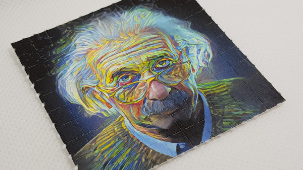Albert Einstein Psychedelic Blotter Art