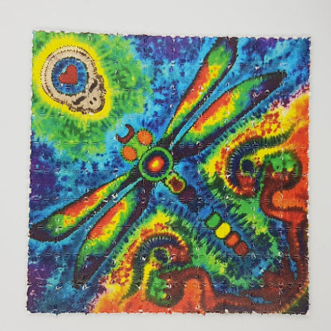 Dragon Fly LSD Blotter Art