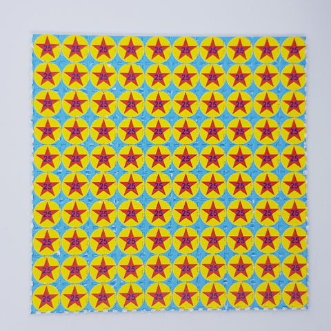LSD 25 Star Blotter Art