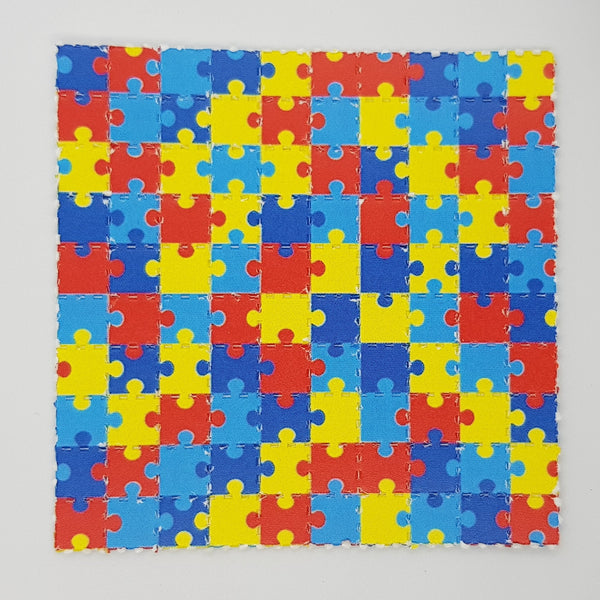 Puzzle piece LSD Tabs Blotter Art
