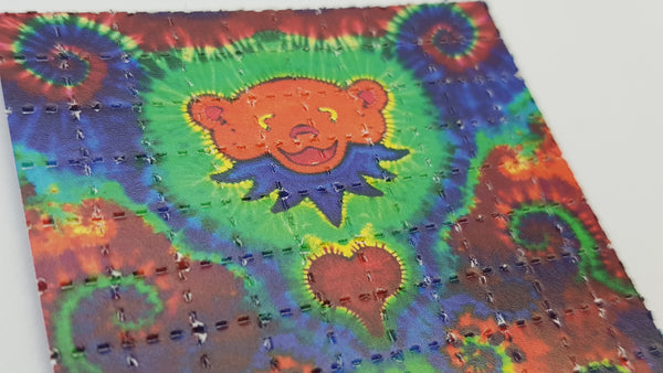 psychedelic bear trippy acid blotter art