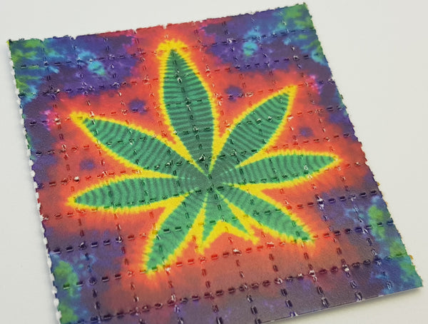 Weed and Acid Blotter Art