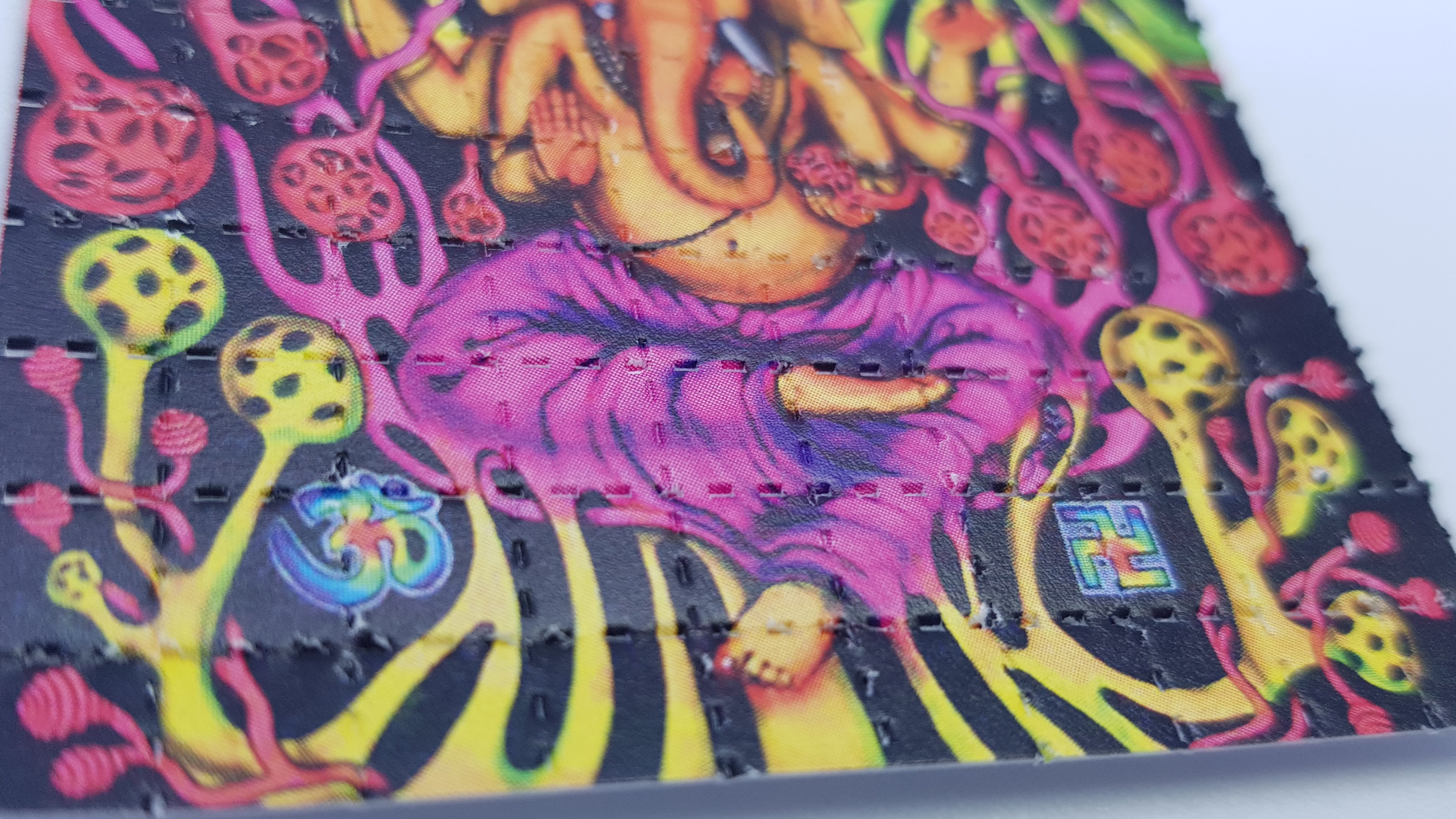 Psychedelic Ganesh LSD Blotter Art 
