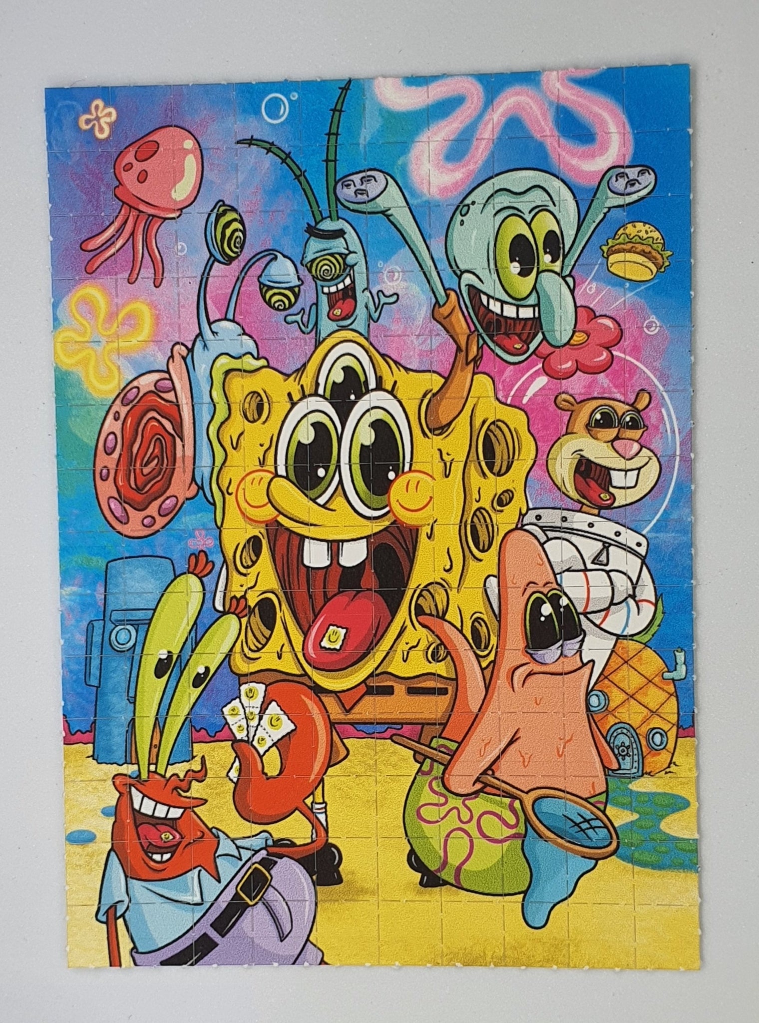 SpongeBob Psychedelic Art