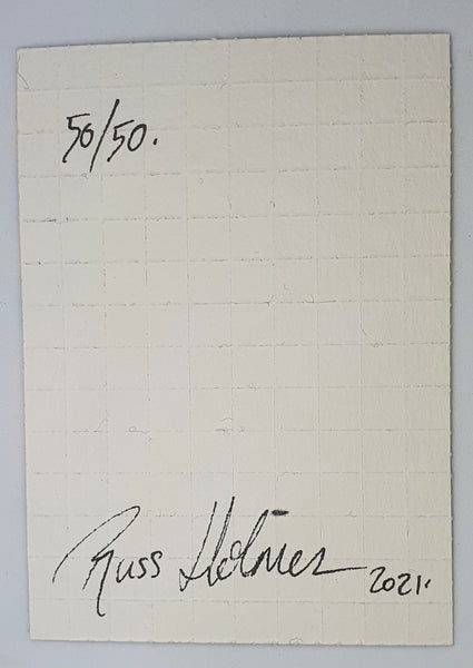 Signed LSD Sheets by Russ Holmes 