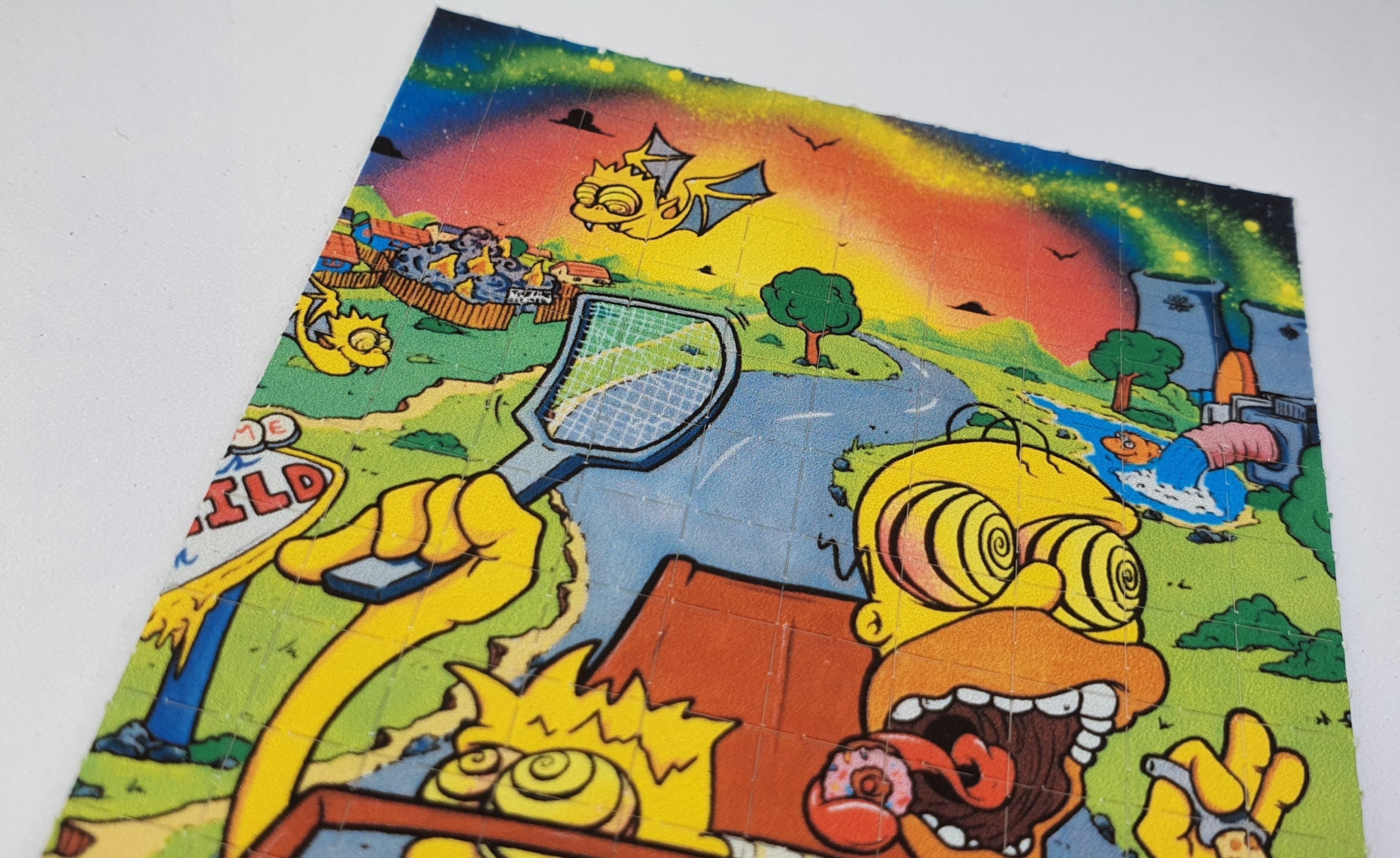 Simpsons Bat Country Art