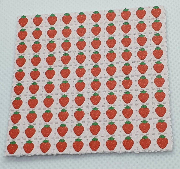 Strawberry LSD Blotter Art
