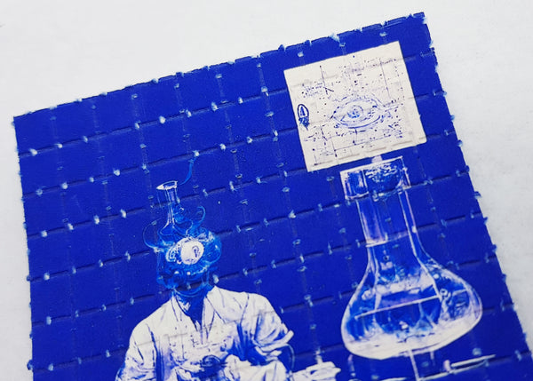 Chemists Blueprints Blotter Art