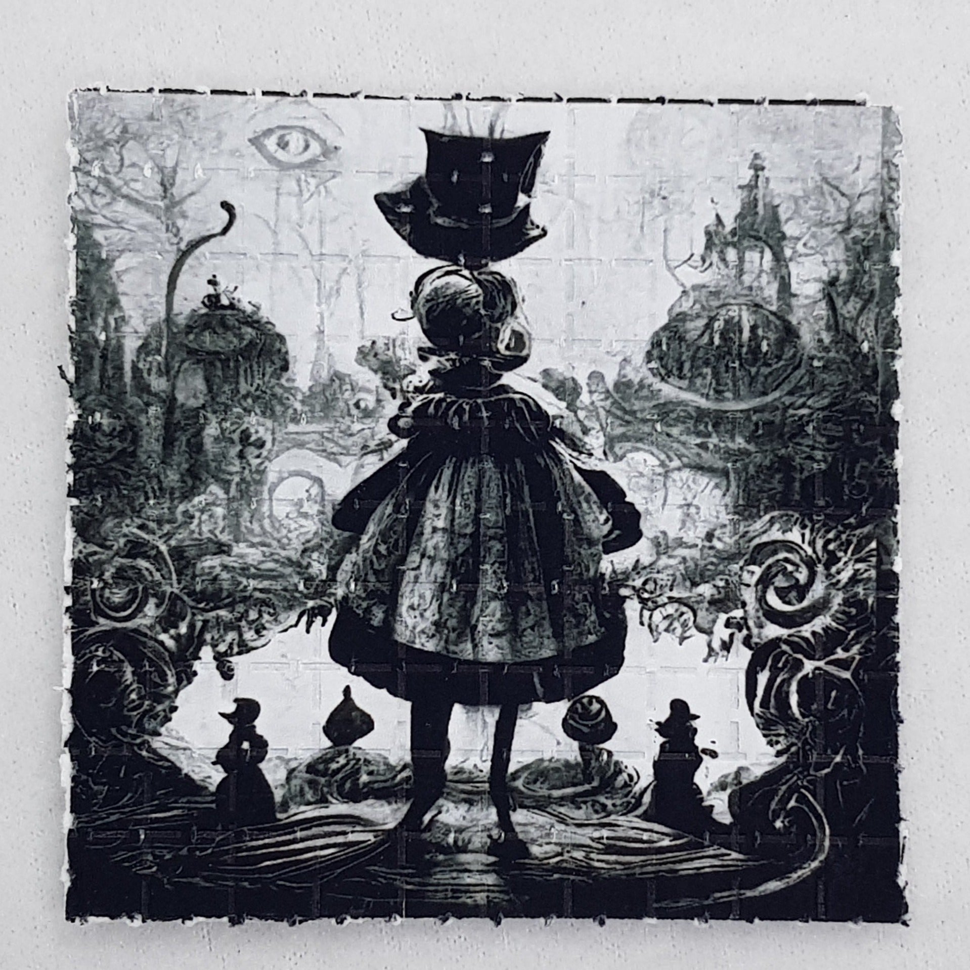 Alice in wonderland Blotter Art