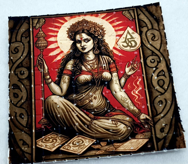 Hindu God Blotter Art