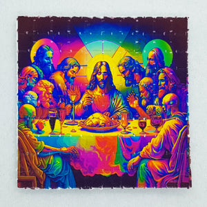 The Last Supper Blotter Art