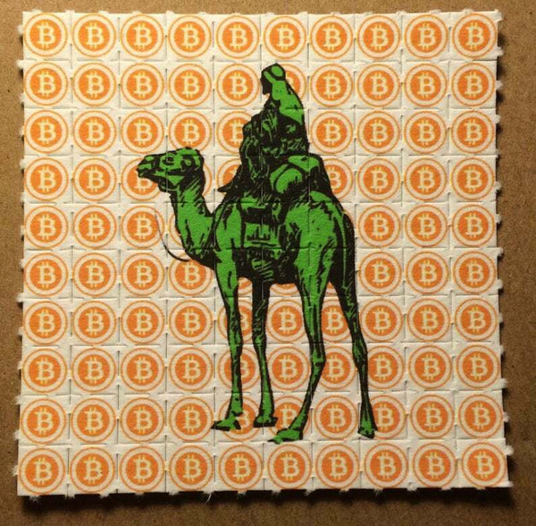 Silk Road Marketplace LSD Blotter Art
