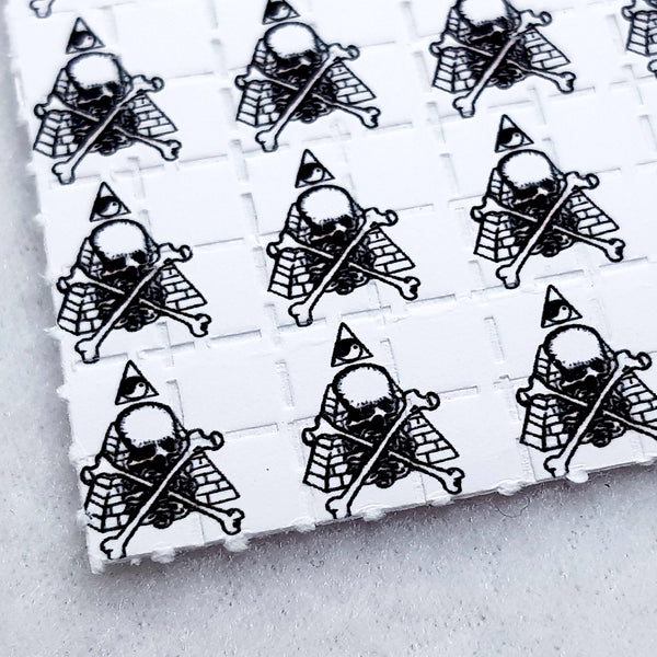 Anubis Skull Mini Blotter Art - Blotter Store