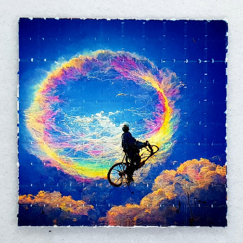 Bike Day Mini Blotter Art - Blotter Store