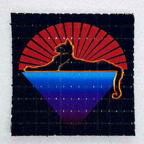 Cats Under The Stars Mini Blotter Art - Blotter Store