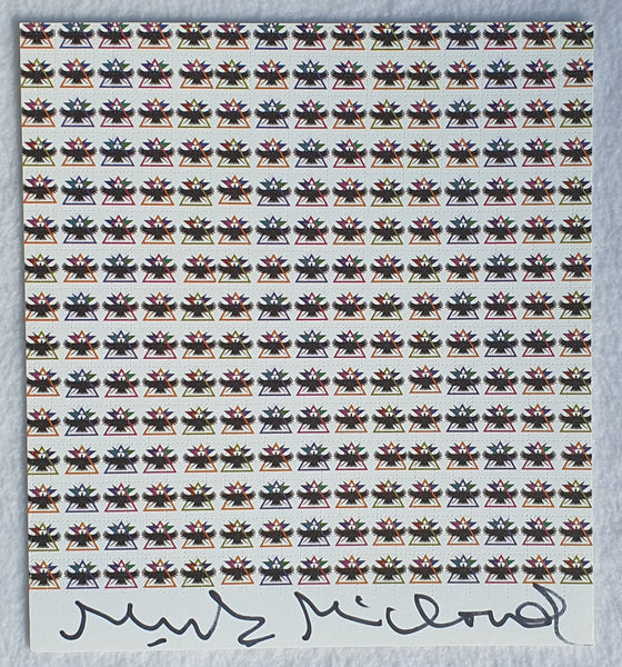 Condors By Mark McCloud Signed Vintage Blotter Art - Blotter Store