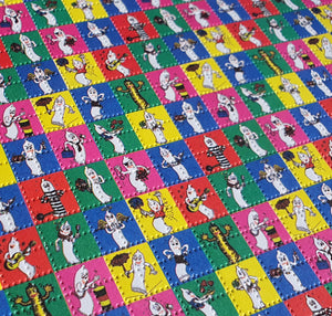 Dancing Condoms By Mark McCloud Signed Vintage Blotter Art - Blotter Store