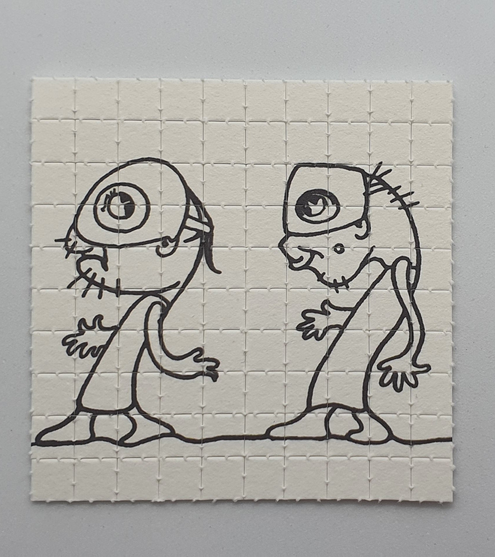 Double Trouble Mini Blotter Art - Blotter Store