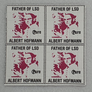 Father of LSD Mini Blotter Art - Blotter Store