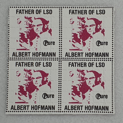 Father of LSD Mini Blotter Art - Blotter Store