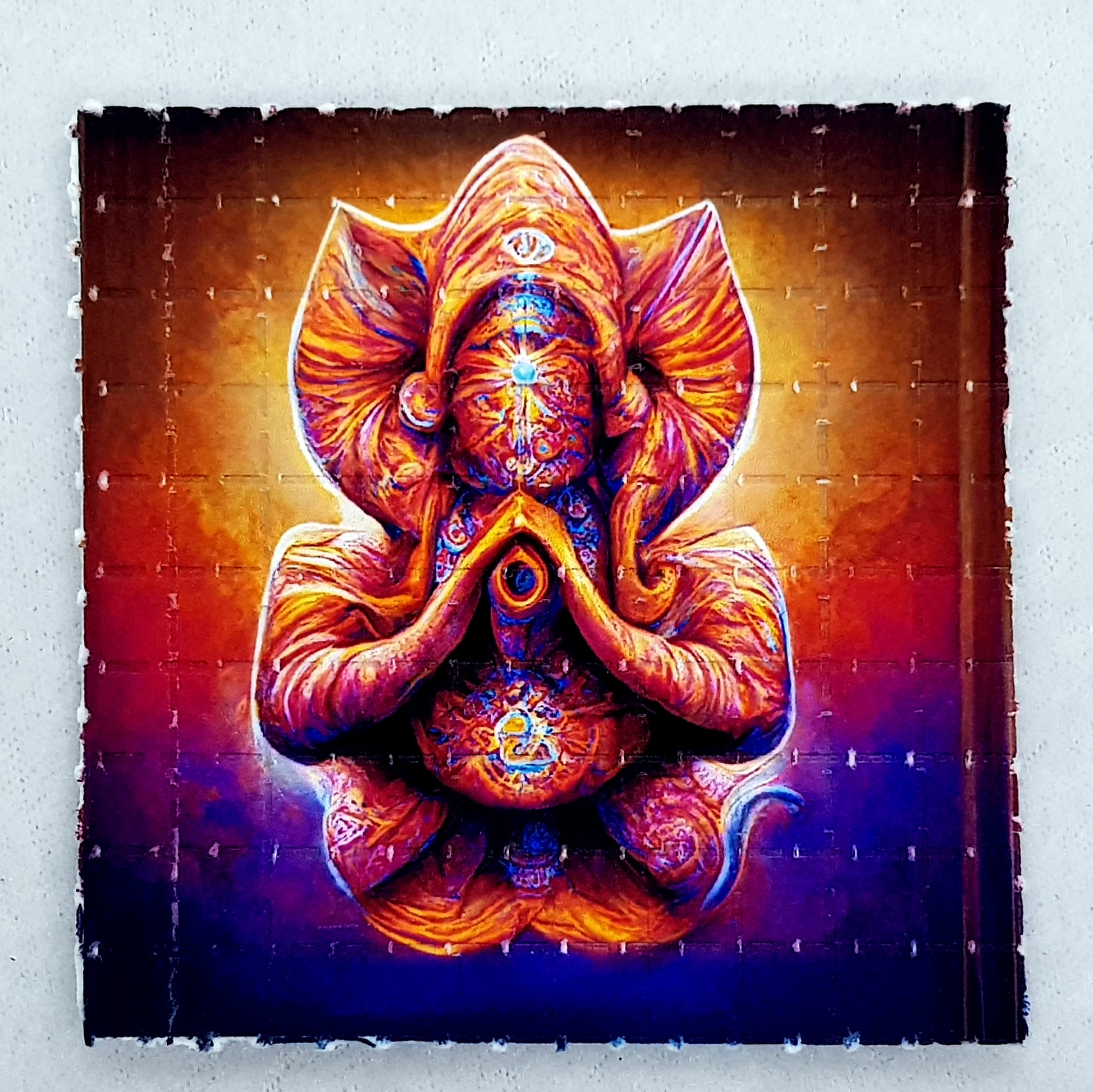 Ganesha's Power Mini Blotter Art - Blotter Store
