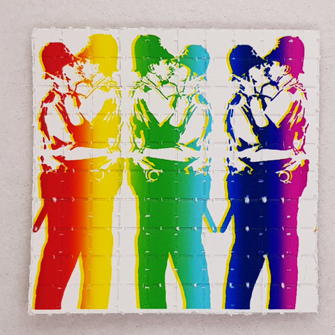 Gay Cops Mini Blotter Art - Blotter Store