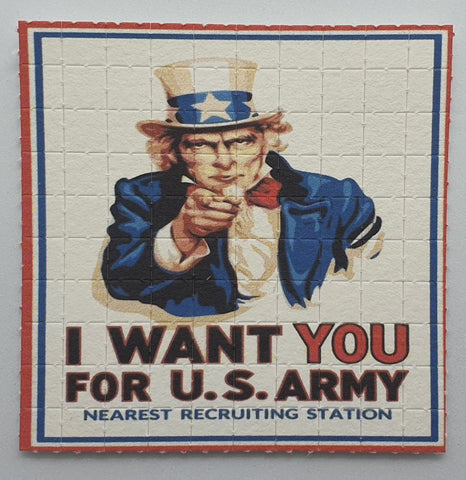 I Want You Mini Blotter Art - Blotter Store