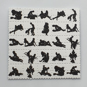 Kama Sutra Mini Blotter Art - Blotter Store
