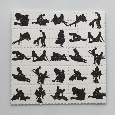 Kama Sutra Mini Blotter Art - Blotter Store