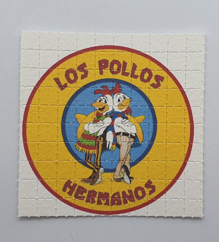 Los Pollos Hermanos Mini Blotter Art - Blotter Store