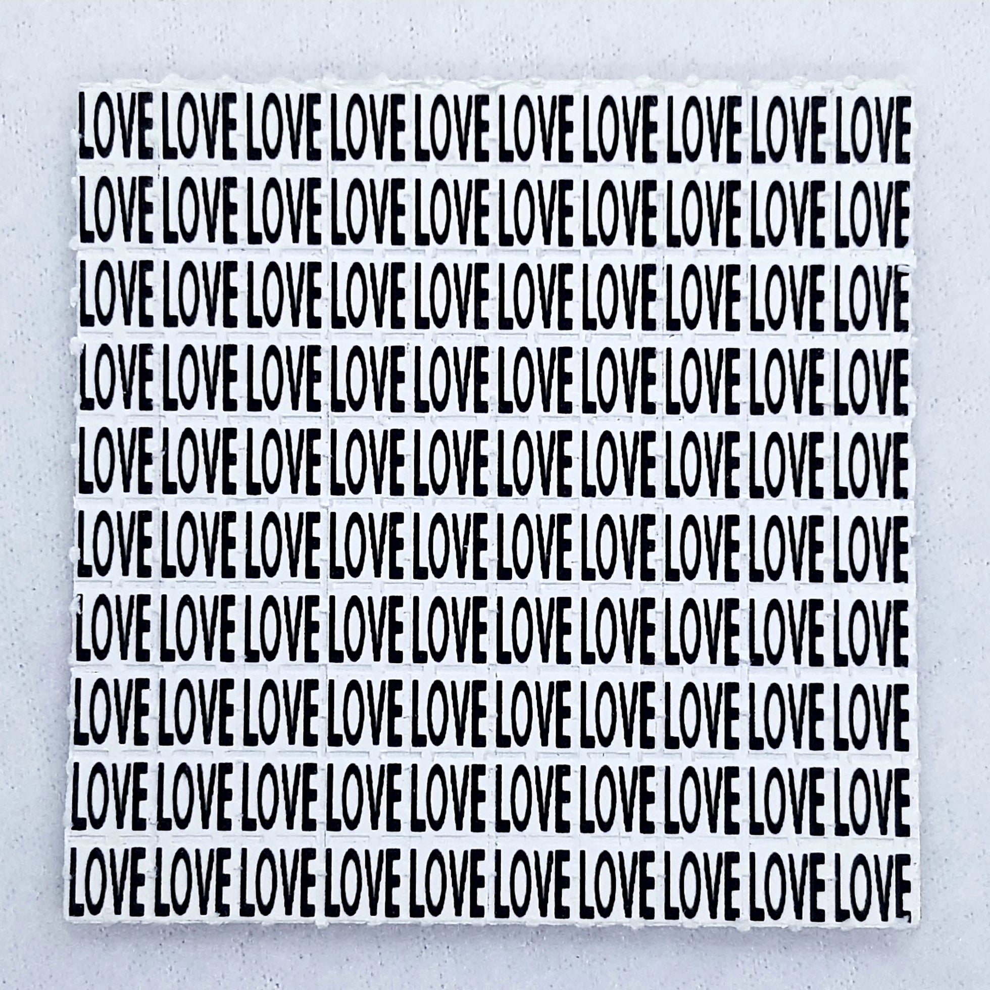 LOVE Mini Blotter Art - Blotter Store