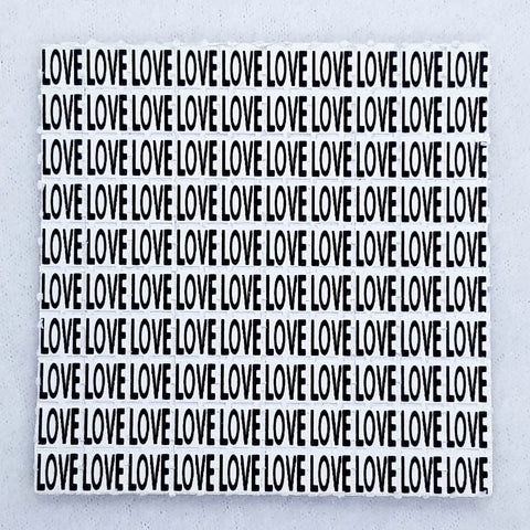 LOVE Mini Blotter Art - Blotter Store