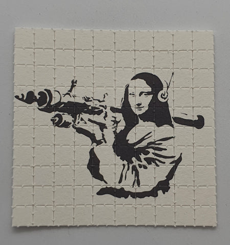 Mona Lisa RPG Mini Blotter Art - Blotter Store