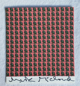 Monster By Mark McCloud Signed Vintage Blotter Art - Blotter Store