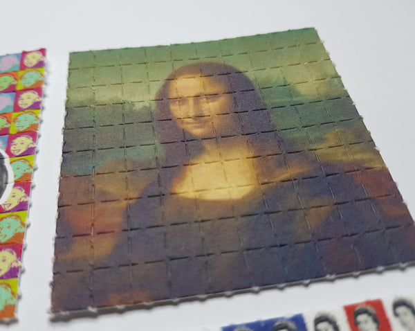 Mona Lisa Psychedelic print LSD 