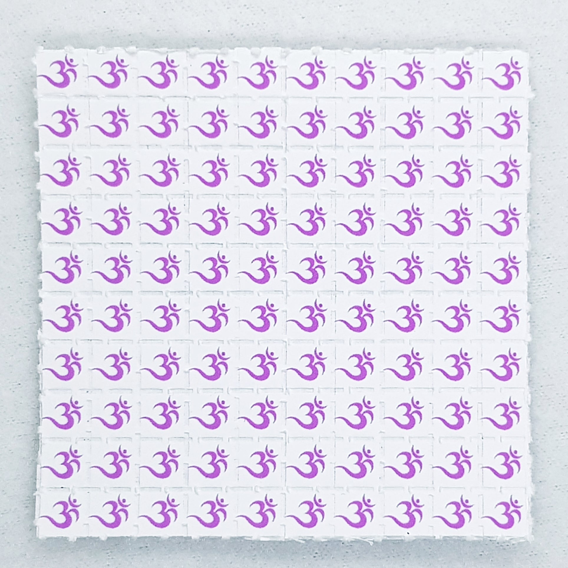 Purple OM Mini Blotter Art - Blotter Store