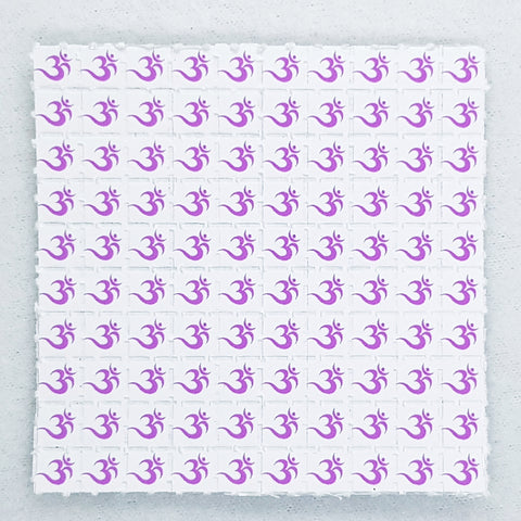 Purple OM Mini Blotter Art - Blotter Store