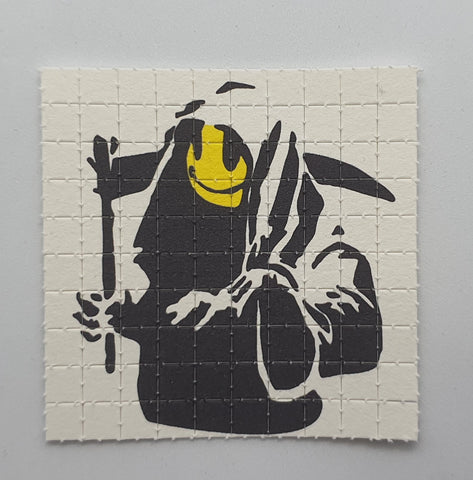 Smiling Reaper Mini Blotter Art - Blotter Store